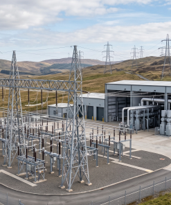 Windyhill 400KV GIS/AIS Substation - S SEN Projects, GTDS, UK